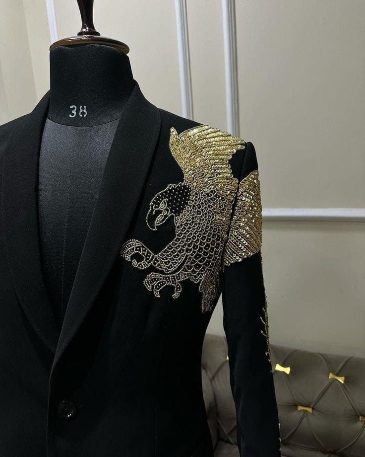 Men 2pc Suits (NS-509) (Copy) Bespoke Point