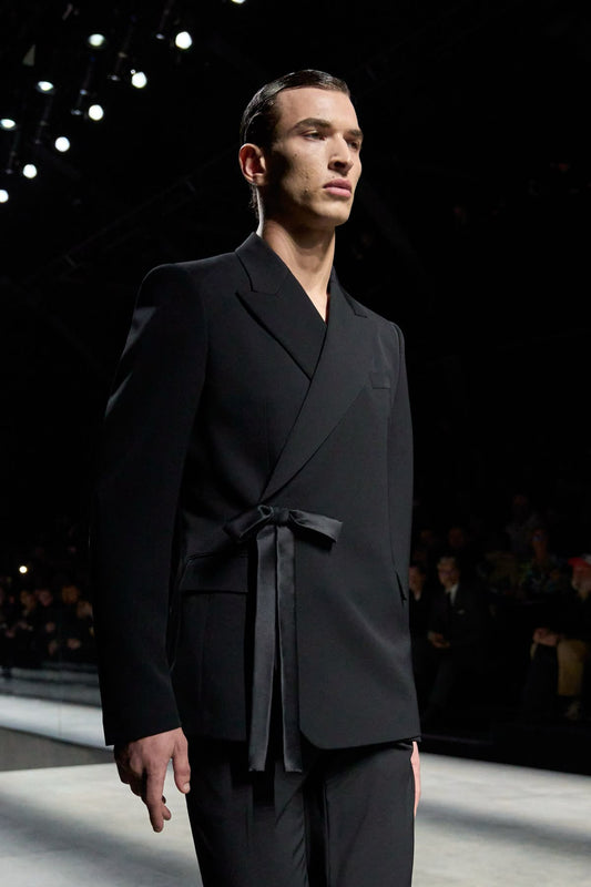 Men 2pc Black Cotton Suit (MS-61) (Copy) Bespoke Point