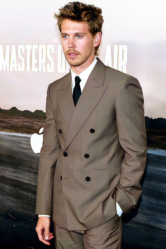 Men 2pc Black  Cotton Suit (MS-33) Bespoke Point