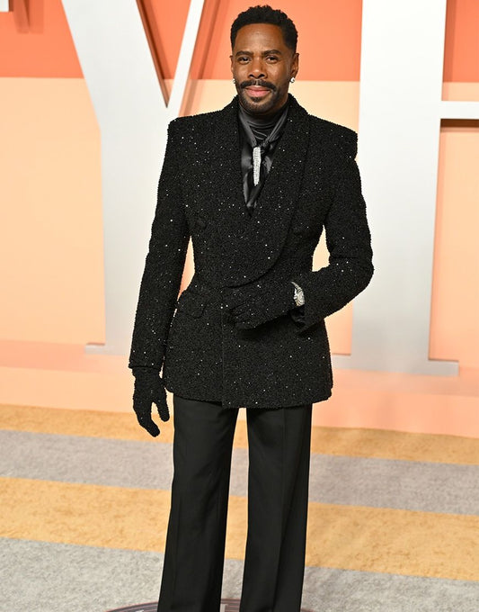 Men 2pc Black Cotton Suit (MS-76) (Copy) Bespoke Point