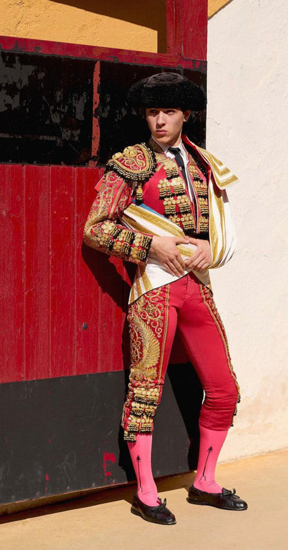 Matador Jacket 3pc Suit Unisex Heavy Hand Embroidered (MS-86) Bespoke Point