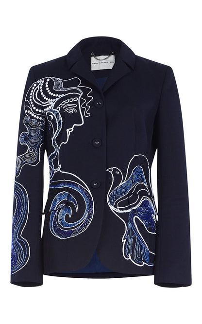 Women 2pc Suit (WS-159) Bespoke Point
