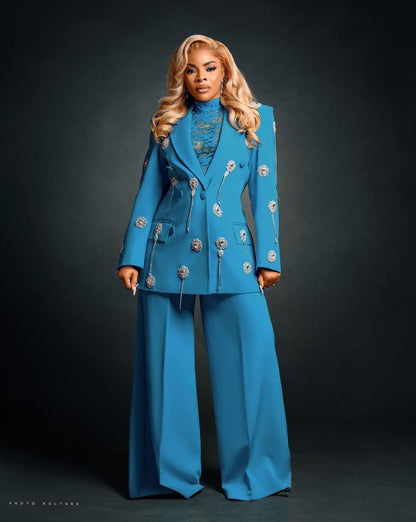 Women 2pc Suit (WS-157) Bespoke Point