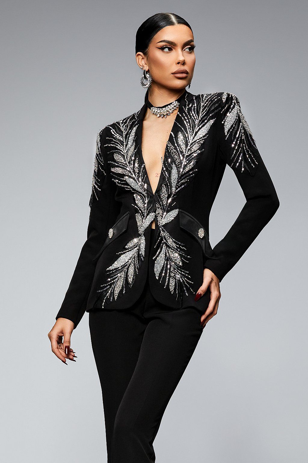 Women 2pc Suit (WS-135) Bespoke Point