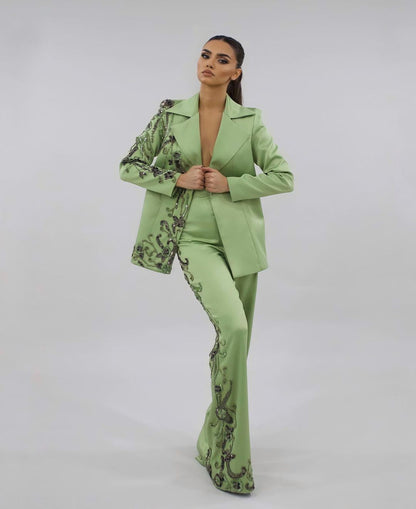 Women 2pc Suit (WS-173) (Copy) Bespoke Point