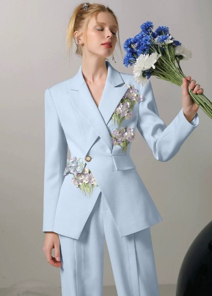 Women 2pc Suit (WS-185) (Copy) Bespoke Point