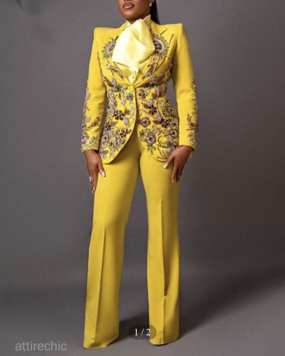 Women 2pc Suit (WS-188) Bespoke Point